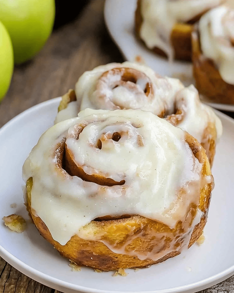 Apple Pie Cinnamon Rolls