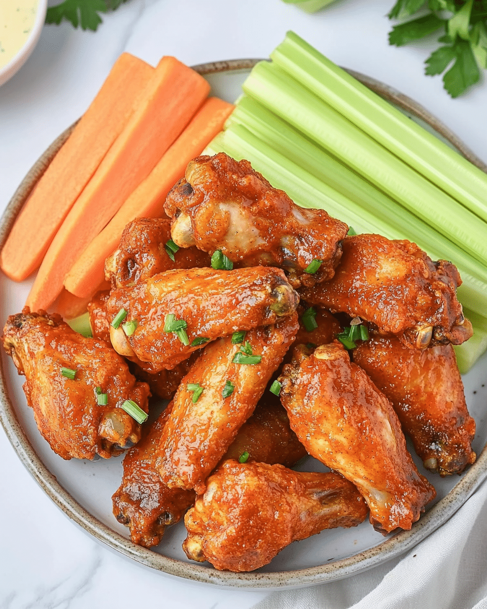 Baked Buffalo Wings