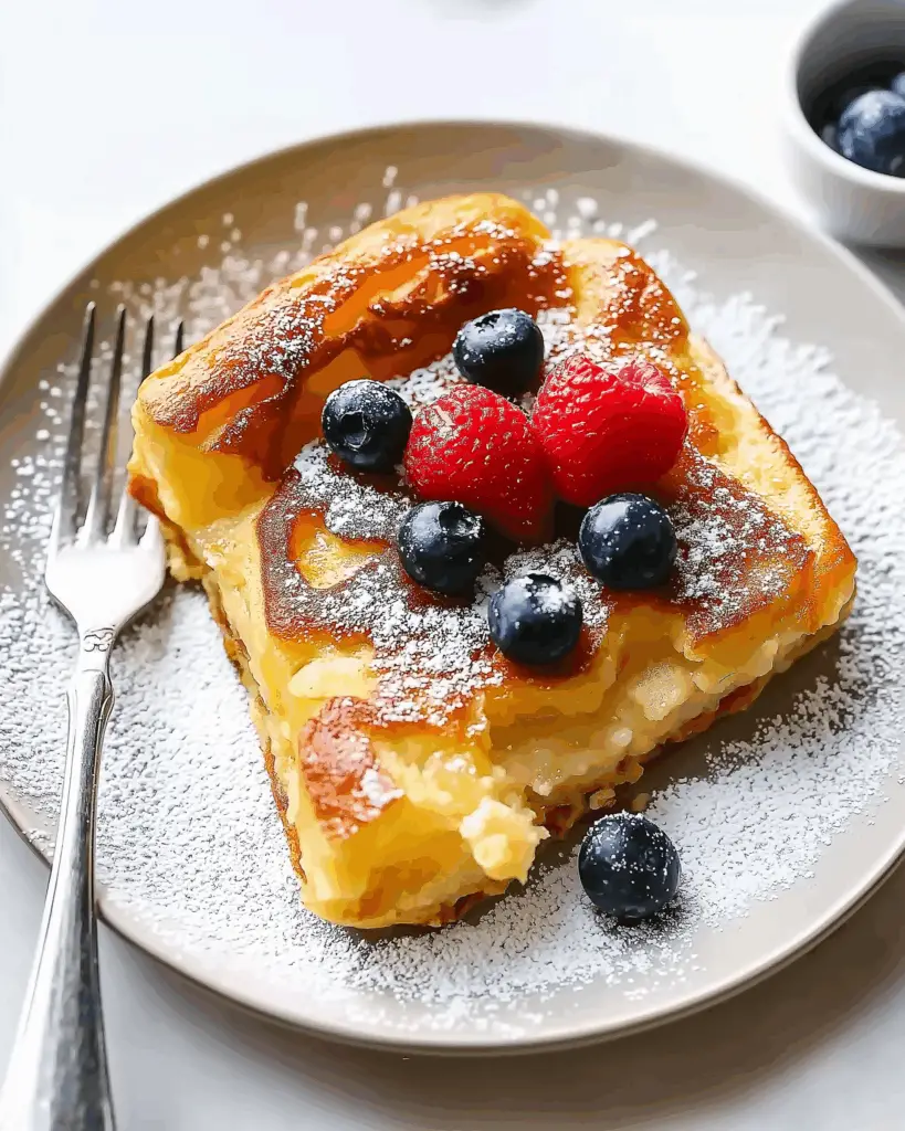 Baked German Pancake