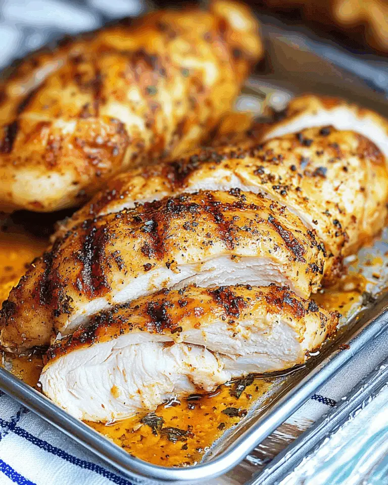 Baked Seasoned Chicken Breasts