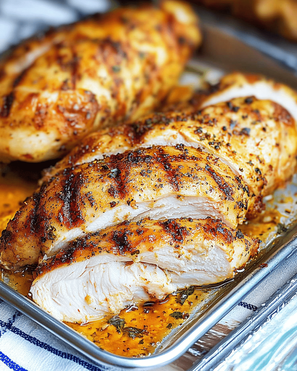 Baked Seasoned Chicken Breasts