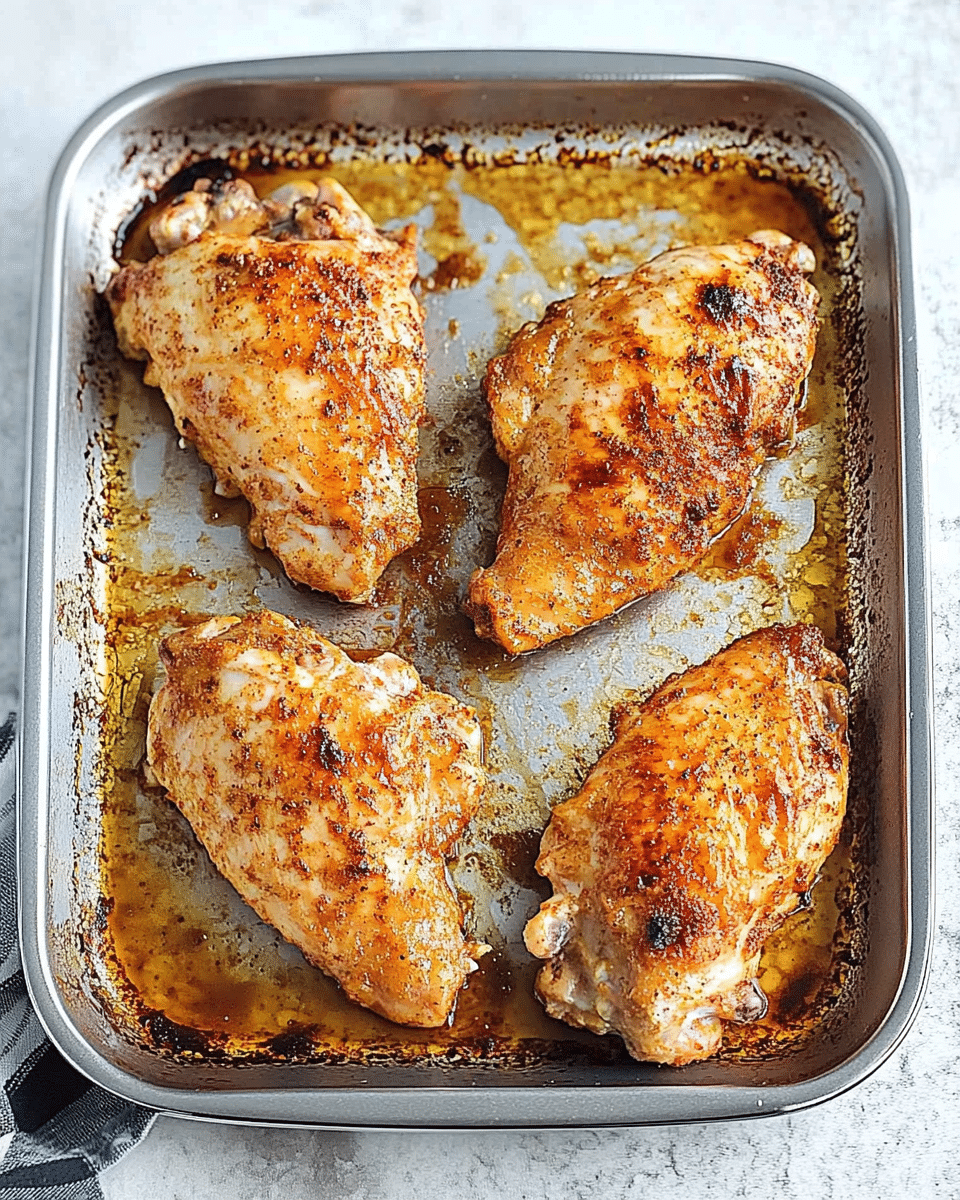 Baked Seasoned Chicken Breasts