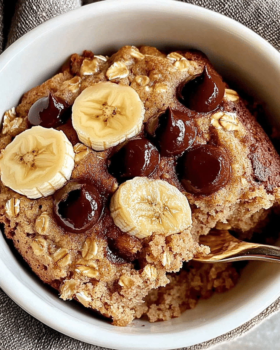 Banana Bread Baked Oats