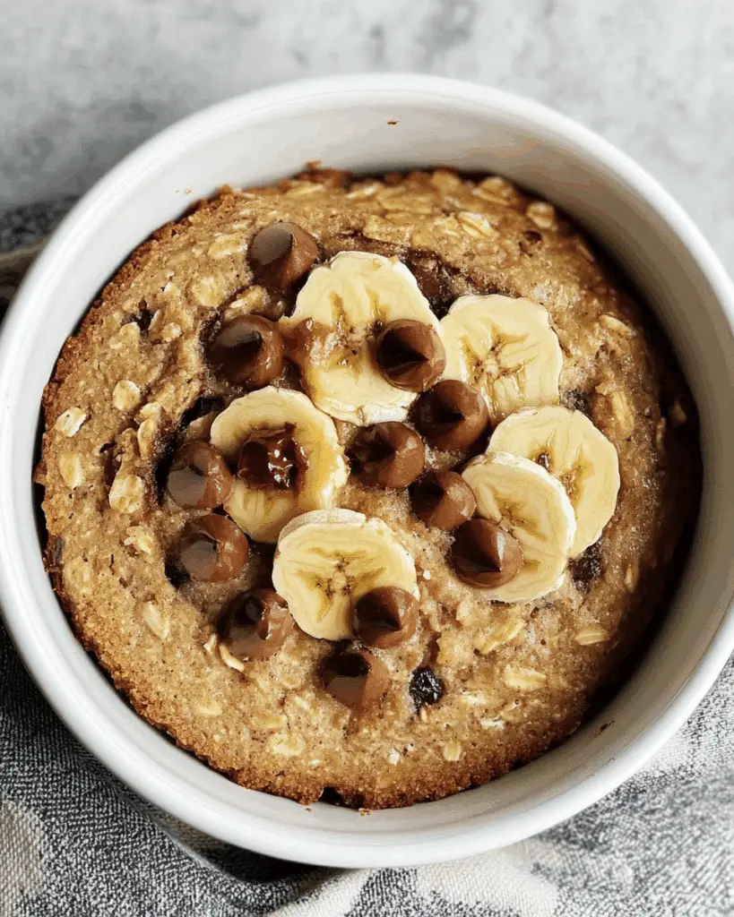 Banana Bread Baked Oats