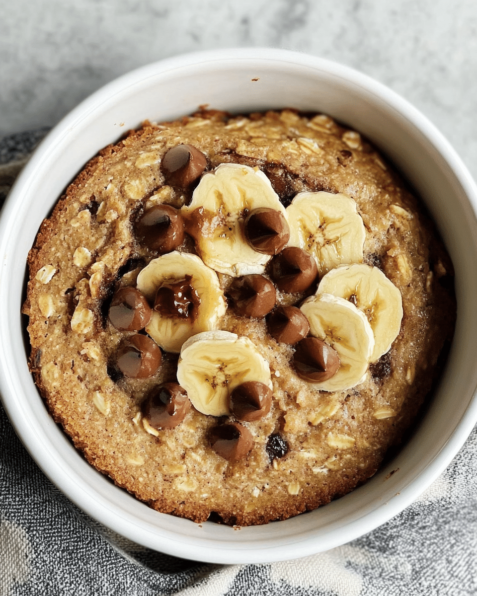 Banana Bread Baked Oats