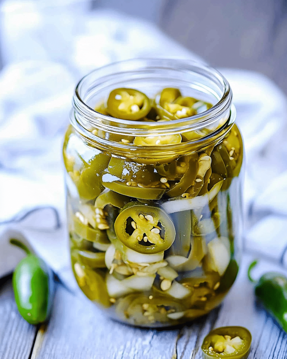 Bread and Butter Jalapeño Pickles