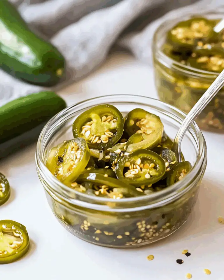 Bread and Butter Jalapeño Pickles