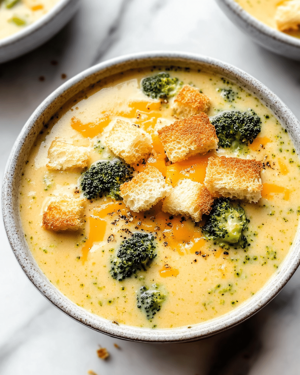 Broccoli Cheddar Soup