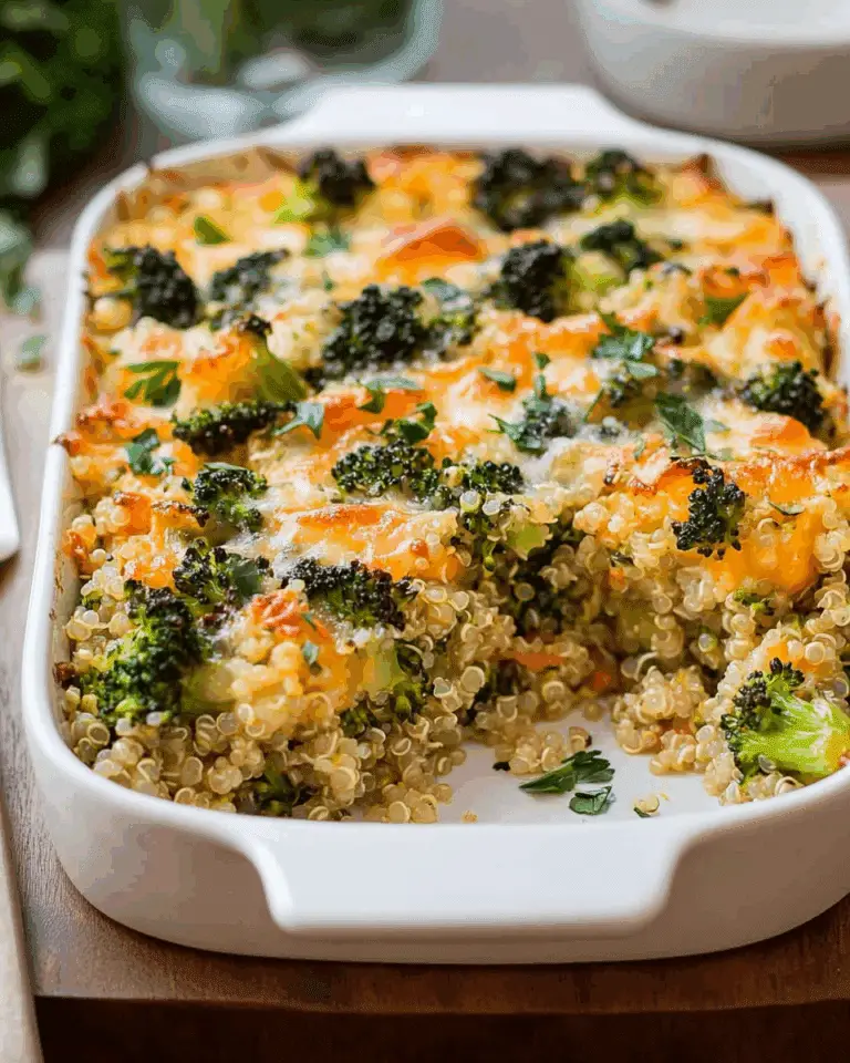 Broccoli Quinoa Casserole