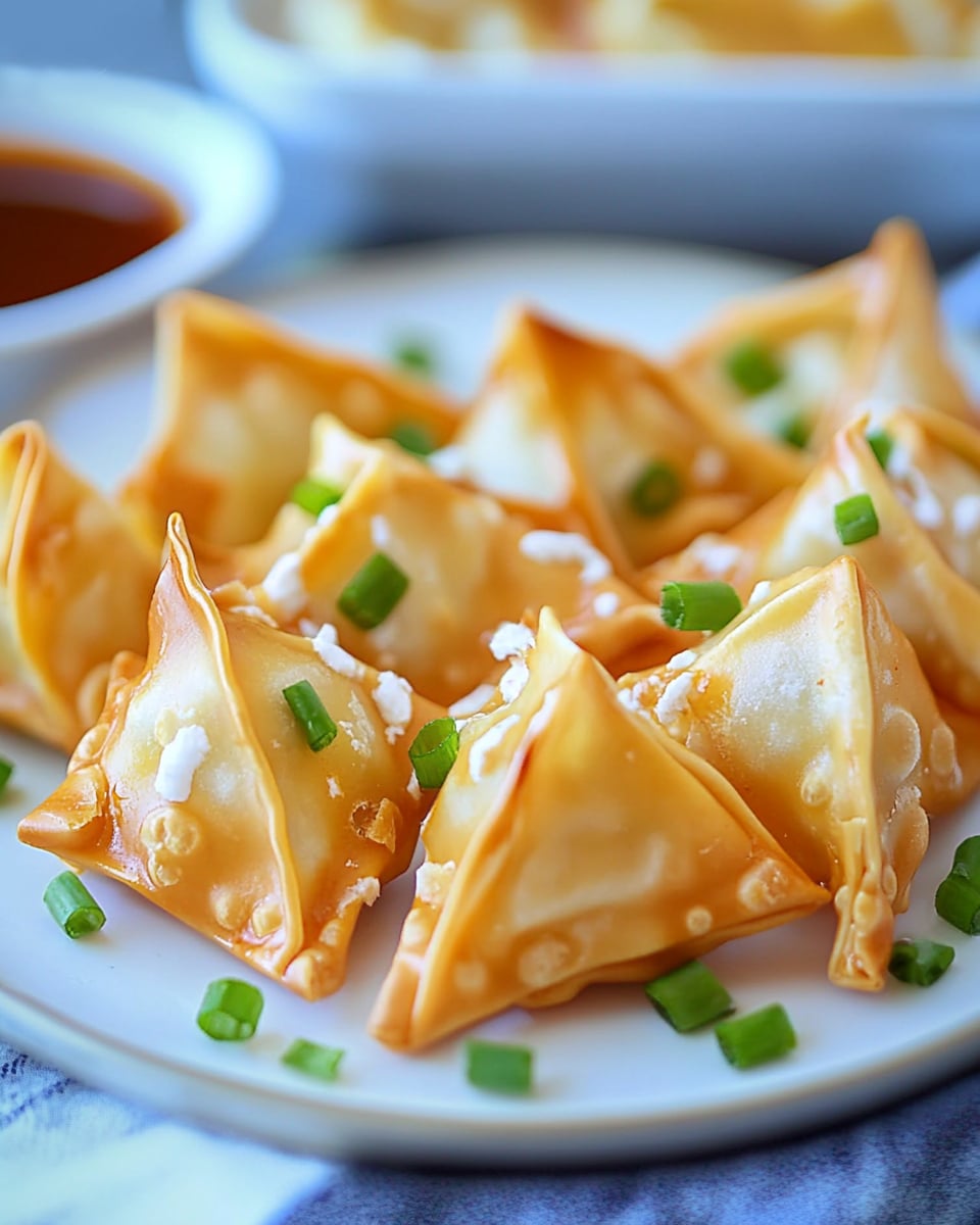 Buffalo Chicken Wontons