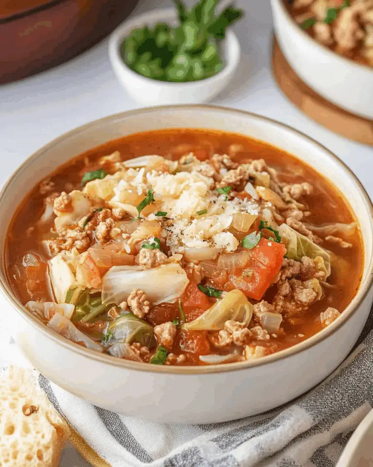Cabbage Roll Soup