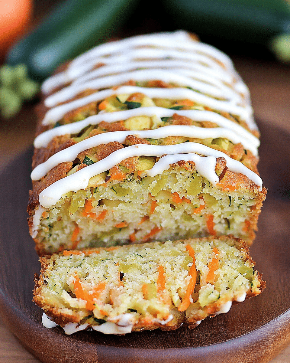 Carrot Apple Zucchini Bread