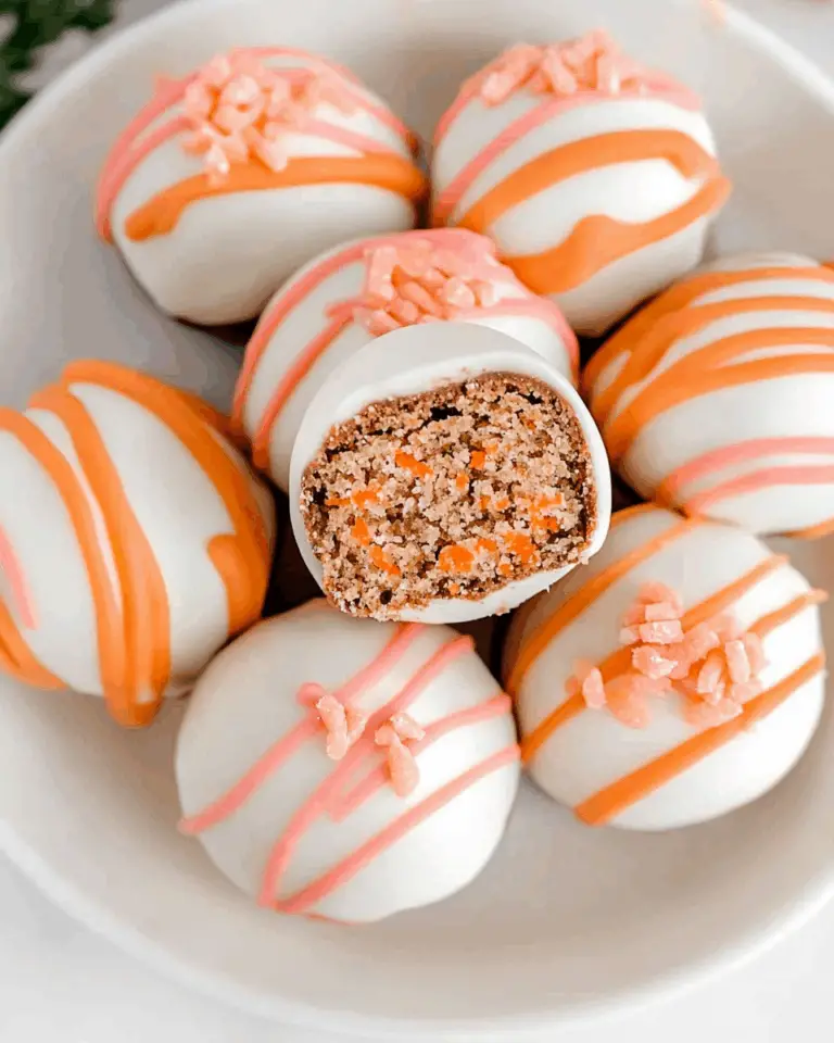 Carrot Cake Cheesecake Bites