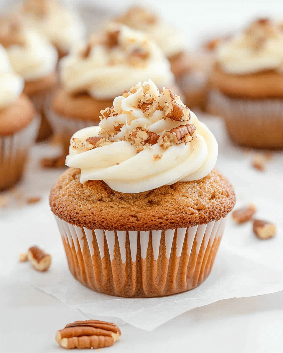 Carrot Cake Cupcakes
