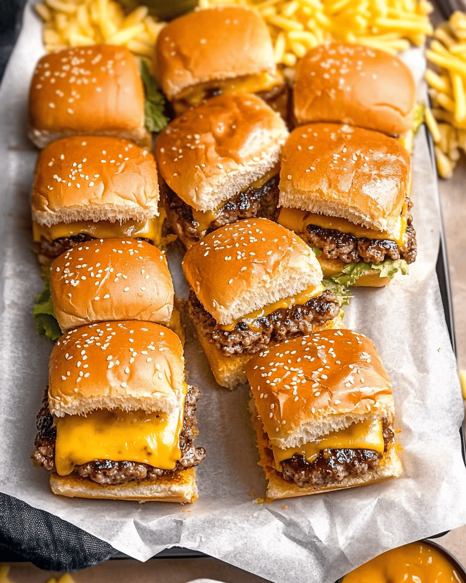 Cheeseburger Sliders