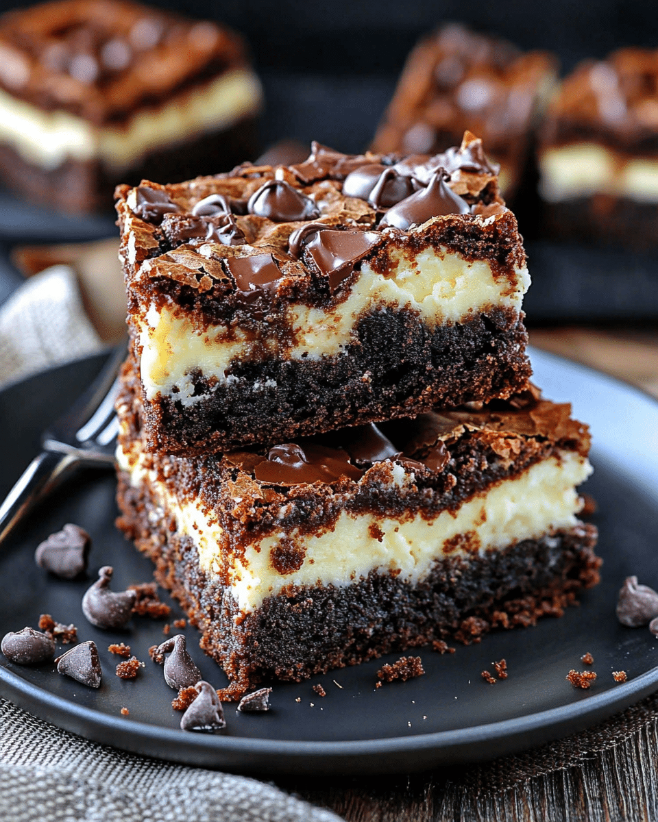 Cheesecake Brownies