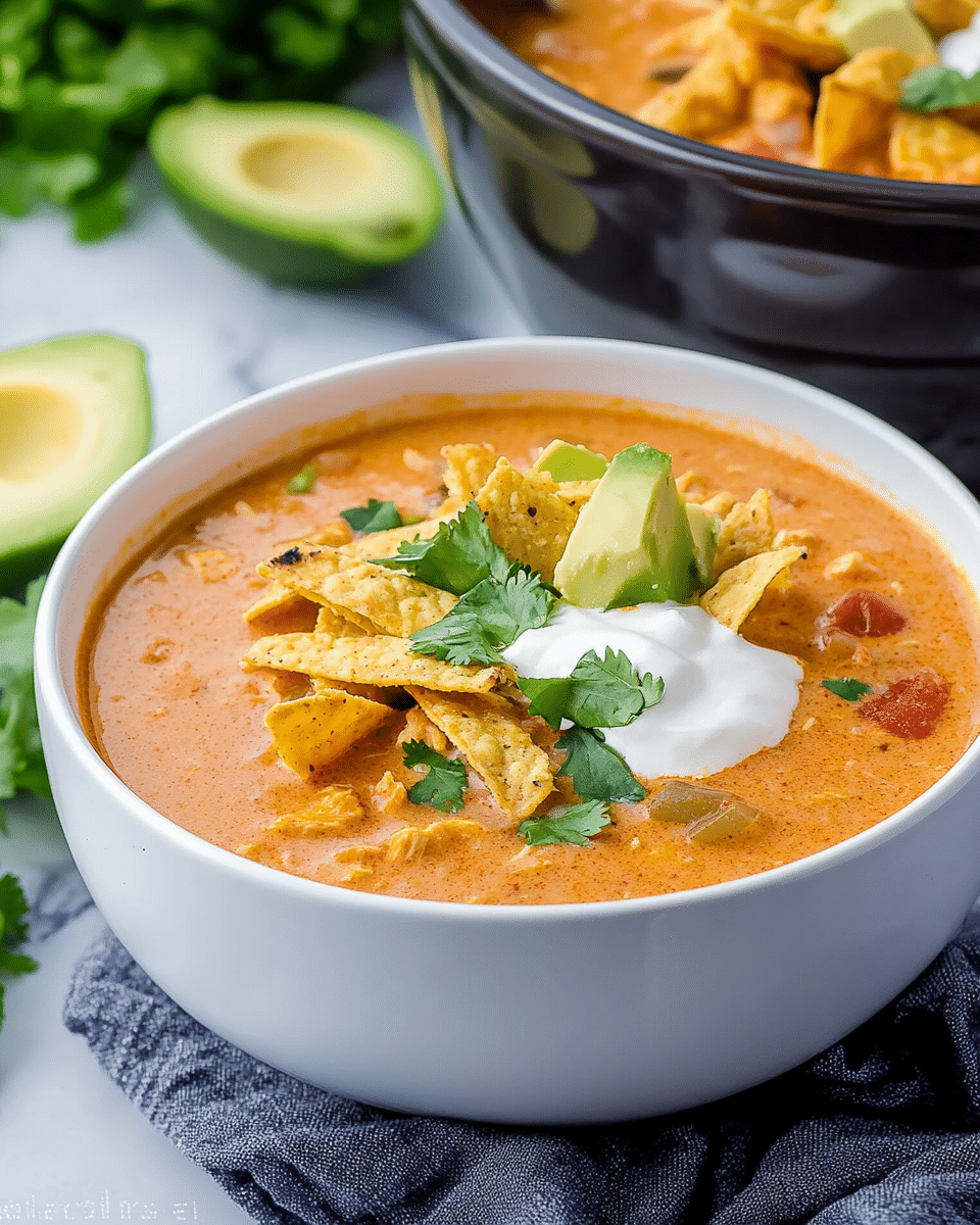 Chicken Enchilada Soup
