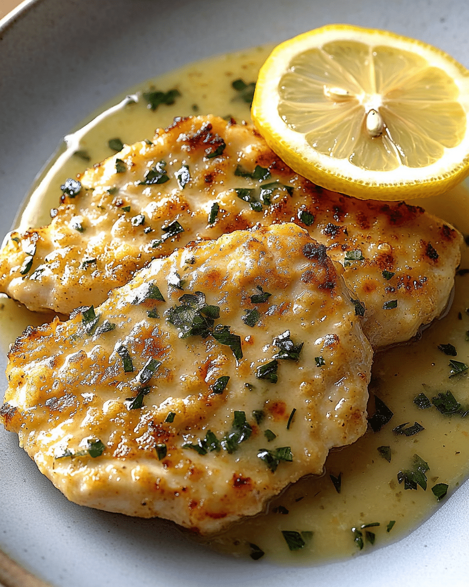 Chicken Piccata with Lemon Sauce
