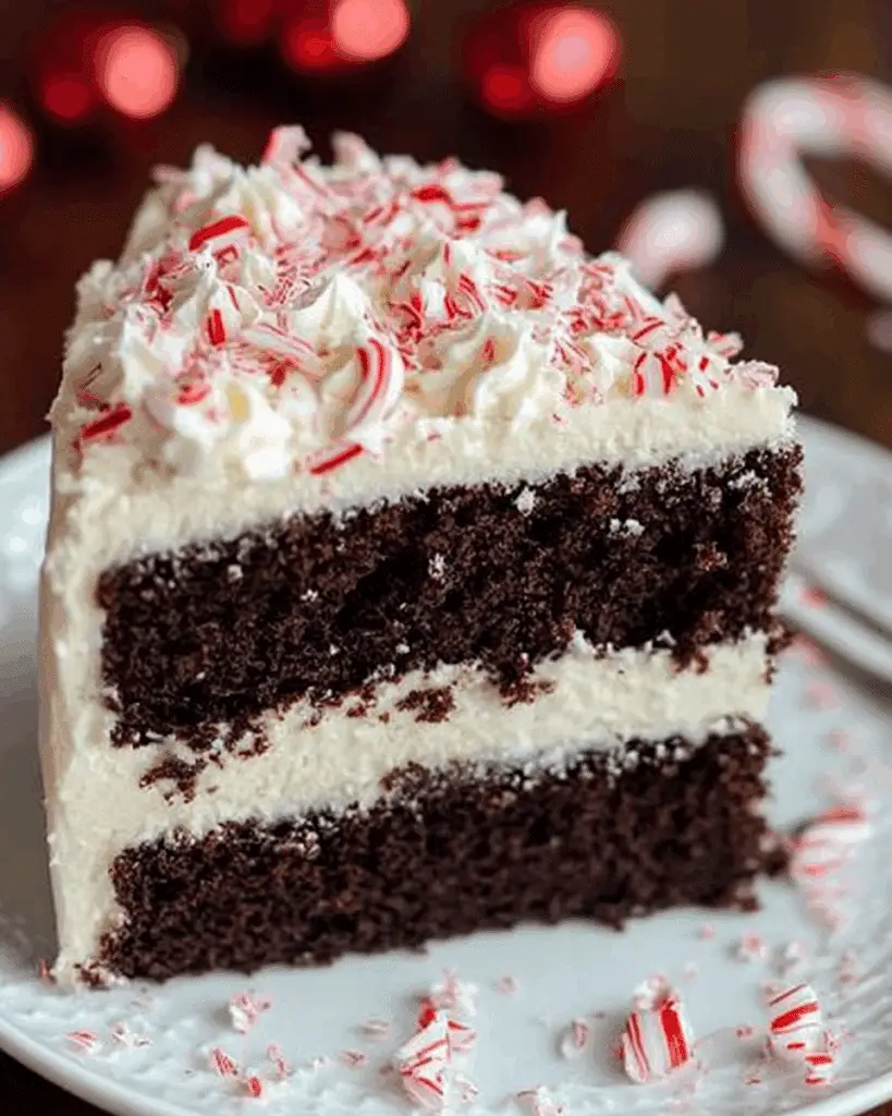 Chocolate Peppermint Cake