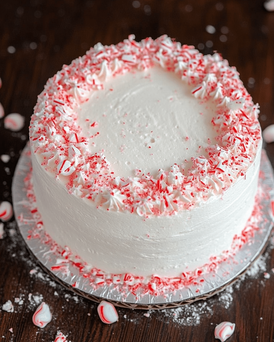 Chocolate Peppermint Cake