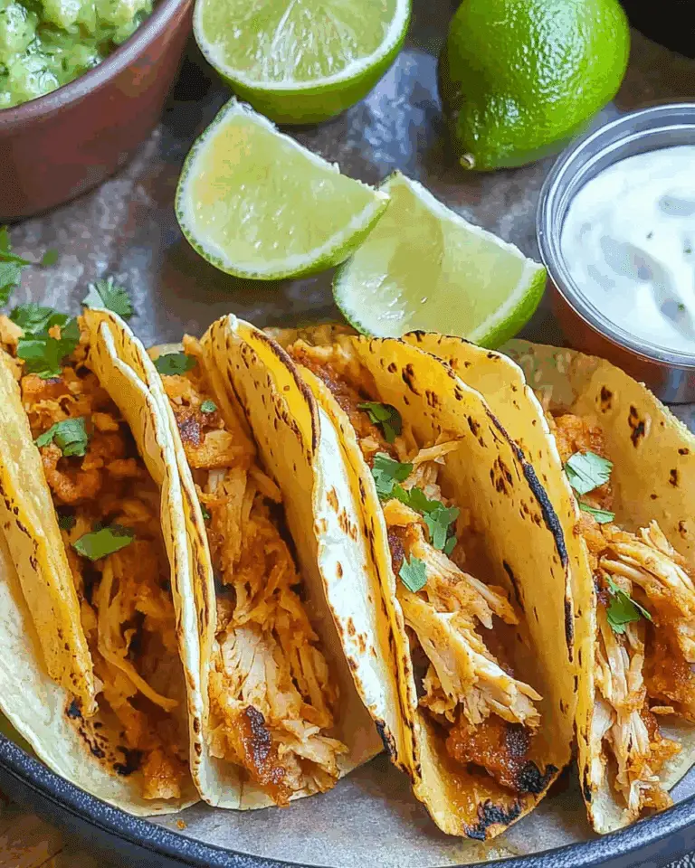 Crispy Chicken Tacos