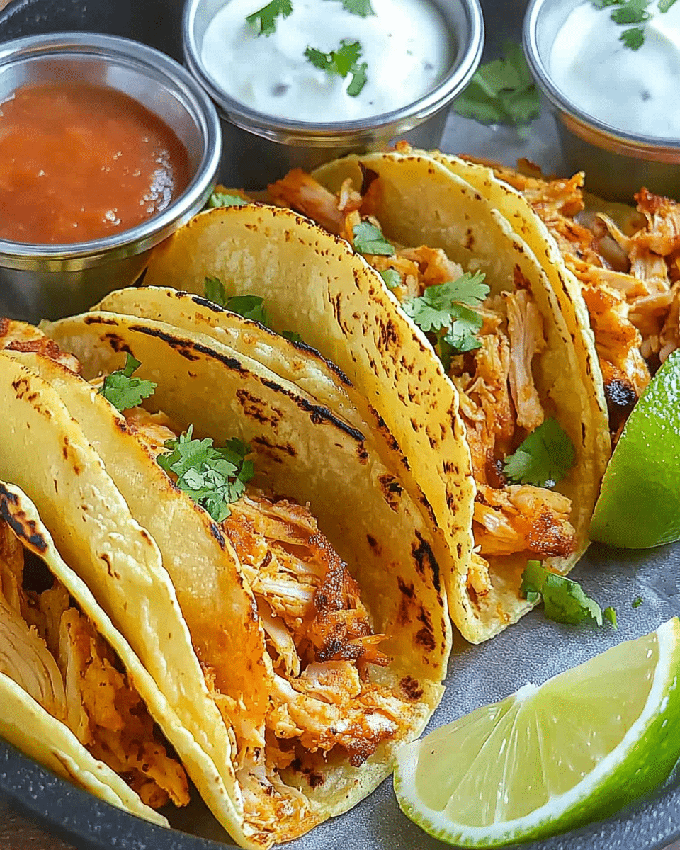 Crispy Chicken Tacos