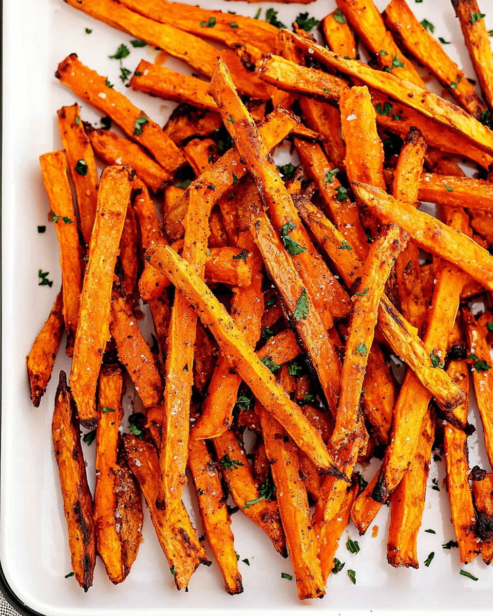 Crispy Oven Baked Sweet Potato Fries