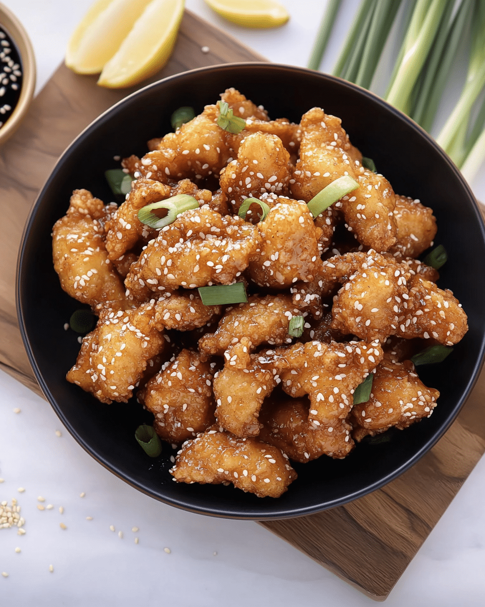 Crispy Sesame Chicken