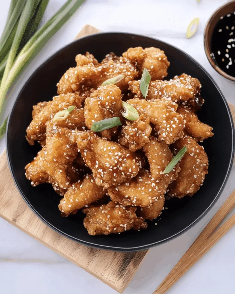 Crispy Sesame Chicken