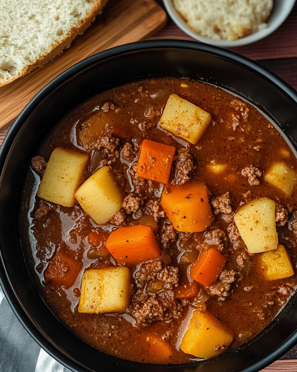 Crock Pot Poor Man's Stew
