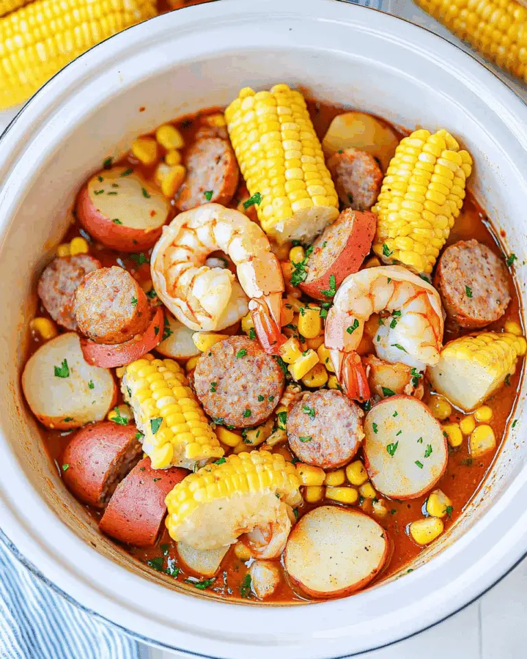 Crock Pot Shrimp Boil