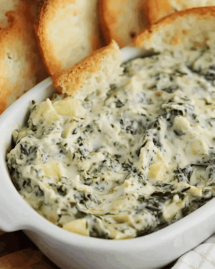 Crockpot Spinach Artichoke Dip