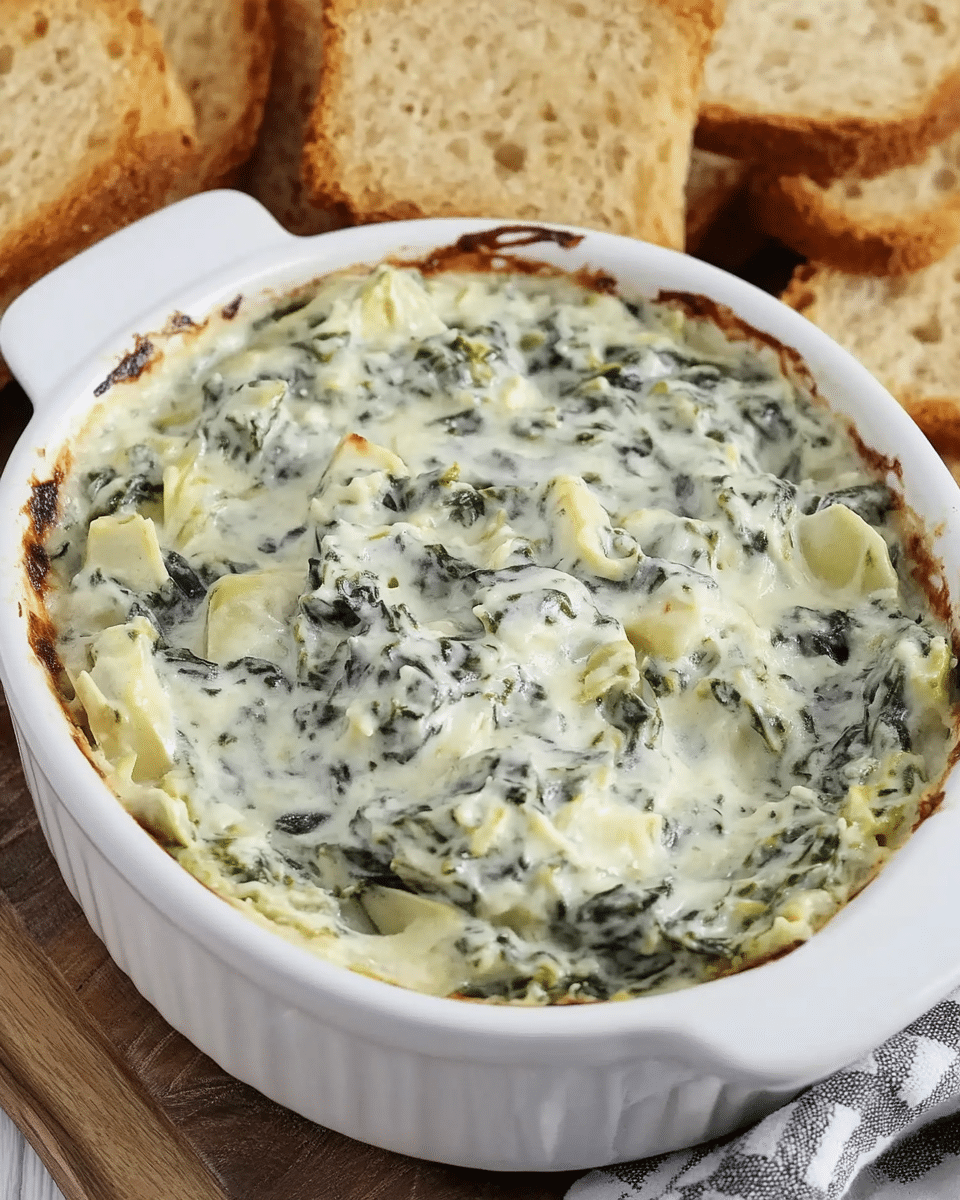 Crockpot Spinach Artichoke Dip