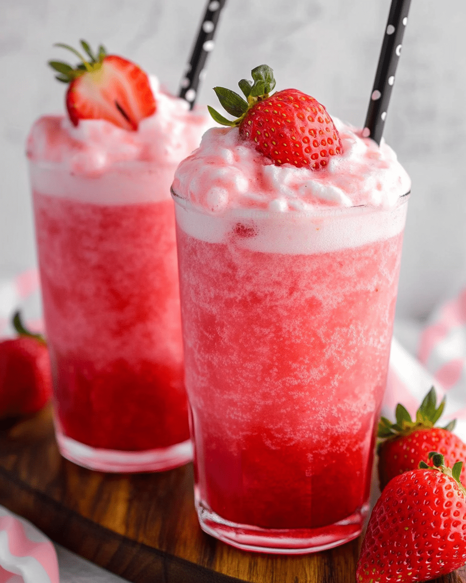 Dirty Strawberry Soda