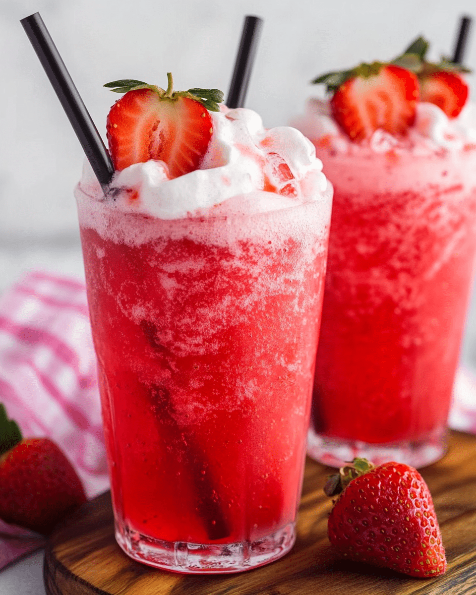 Dirty Strawberry Soda