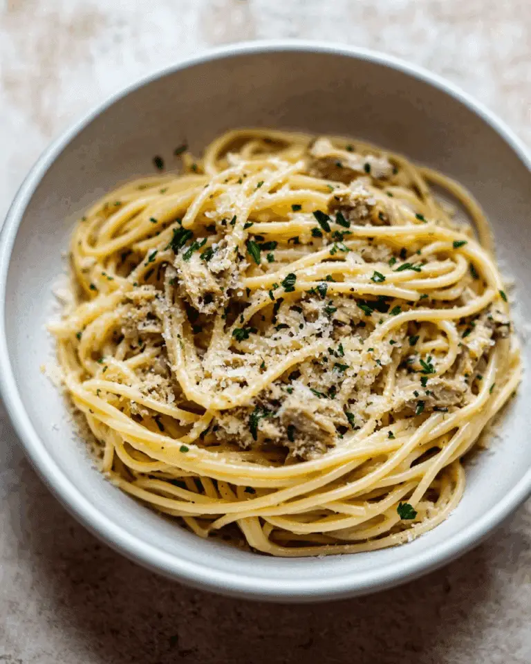 Canned Tuna Pasta