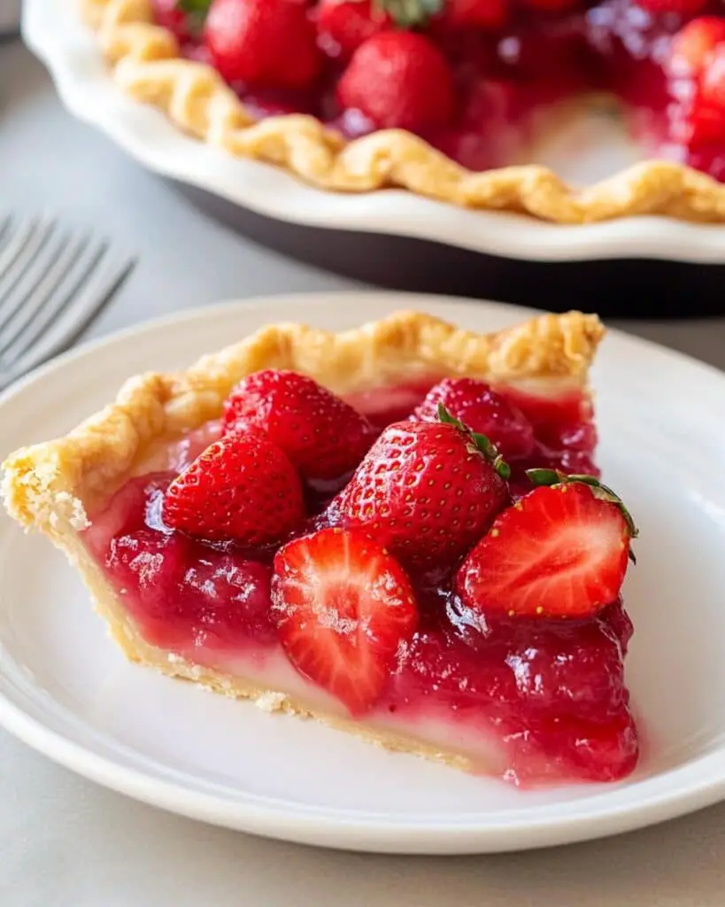 Easy Fresh Strawberry Pie