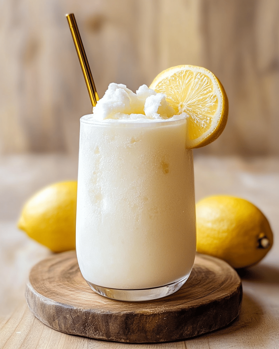 Frozen Coconut Lemonade