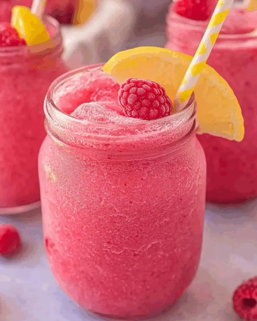 Frozen Raspberry Lemonade