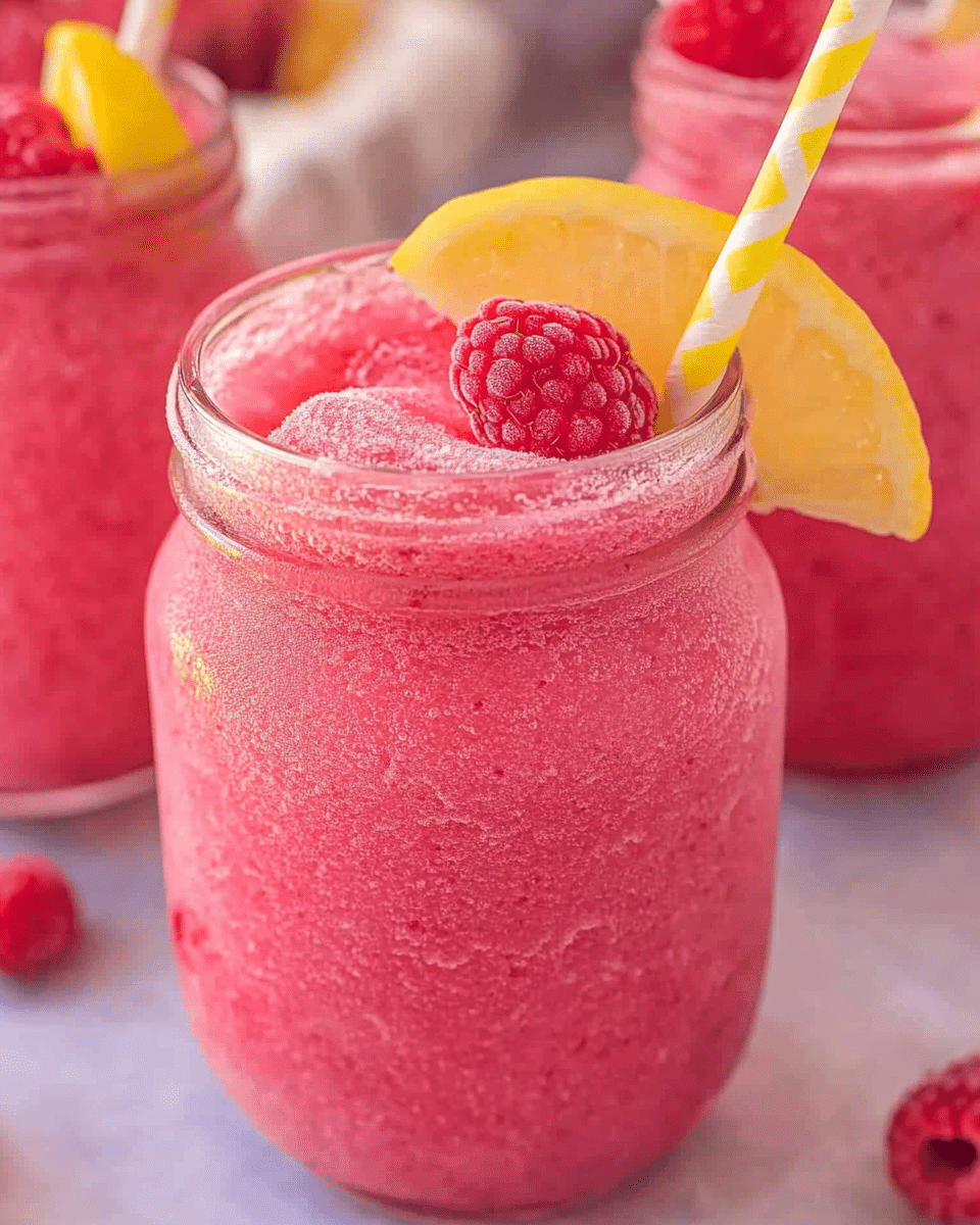 Frozen Raspberry Lemonade
