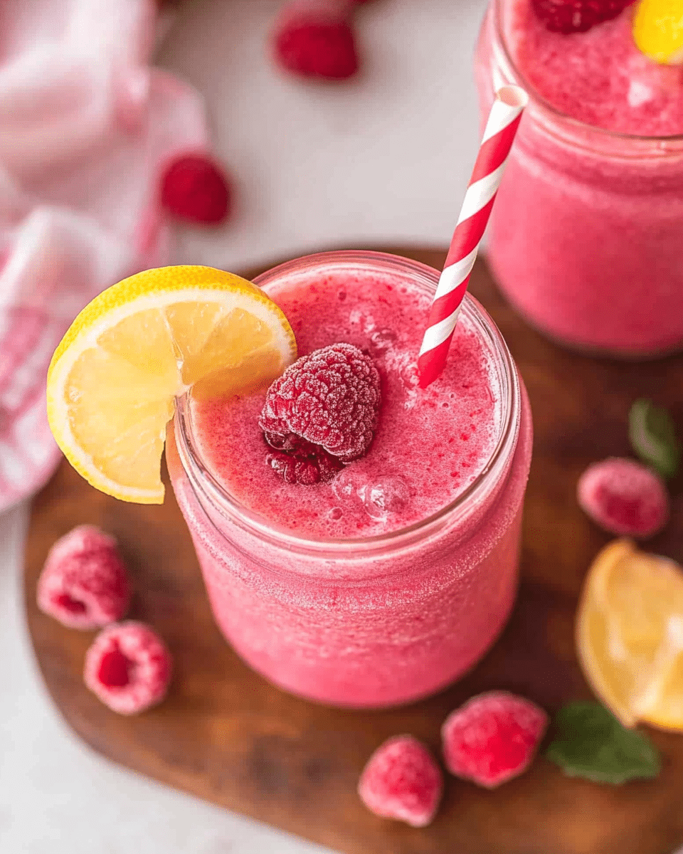 Frozen Raspberry Lemonade