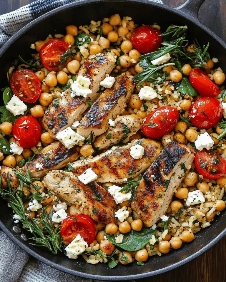Greek Chicken and Lemon Rice