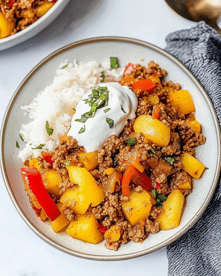 Ground Beef and Potatoes