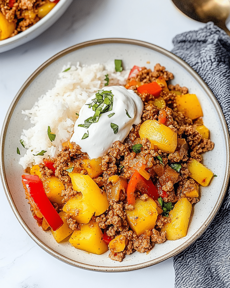 Ground Beef and Potatoes