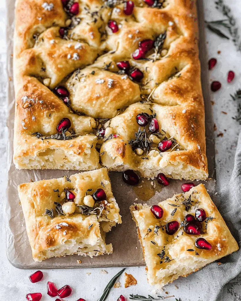 Herbed Brown Butter Focaccia
