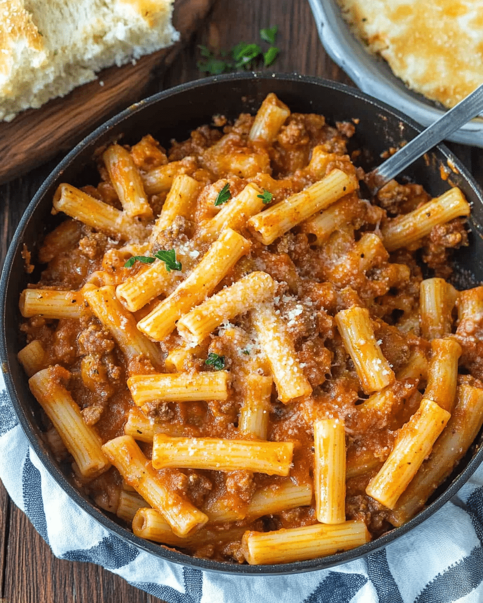 Homemade Beefaroni