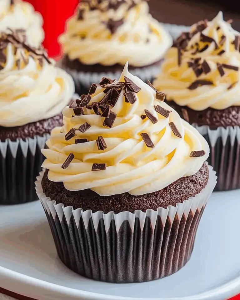 Hot Chocolate Cupcakes