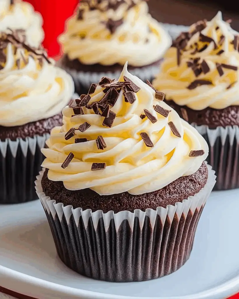 Hot Chocolate Cupcakes