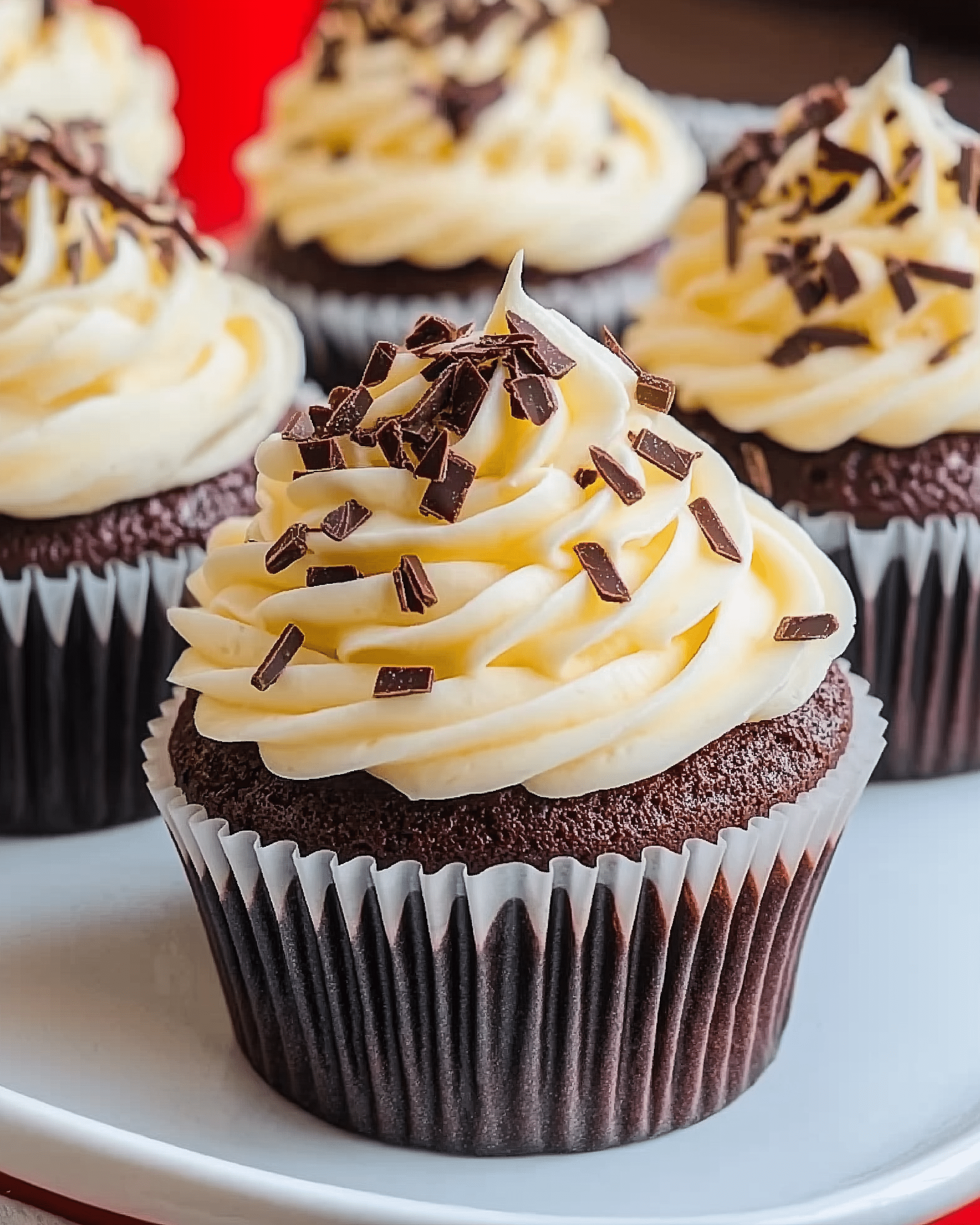 Hot Chocolate Cupcakes