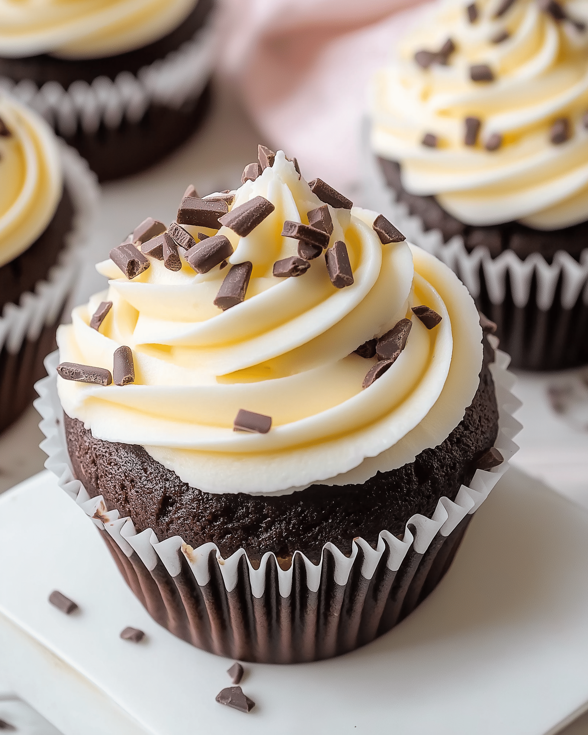 Hot Chocolate Cupcakes
